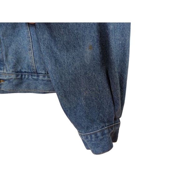 Vintage Midwest Traders mens long sleeve 4 pocket denim jacket sz XL - Picture 7 of 9